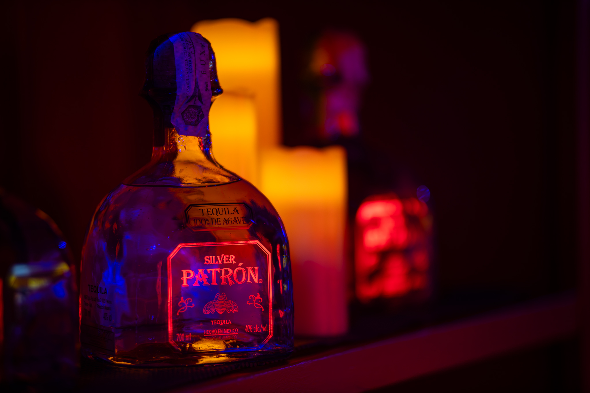 Tequila Patrón nella tequileria del Black Horse Pub di Cermenate